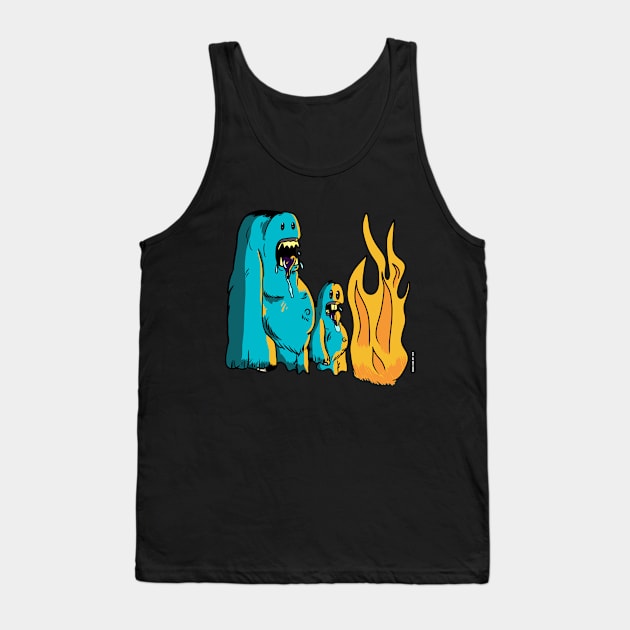 Yeti and son Tank Top by MonicaLaraArt